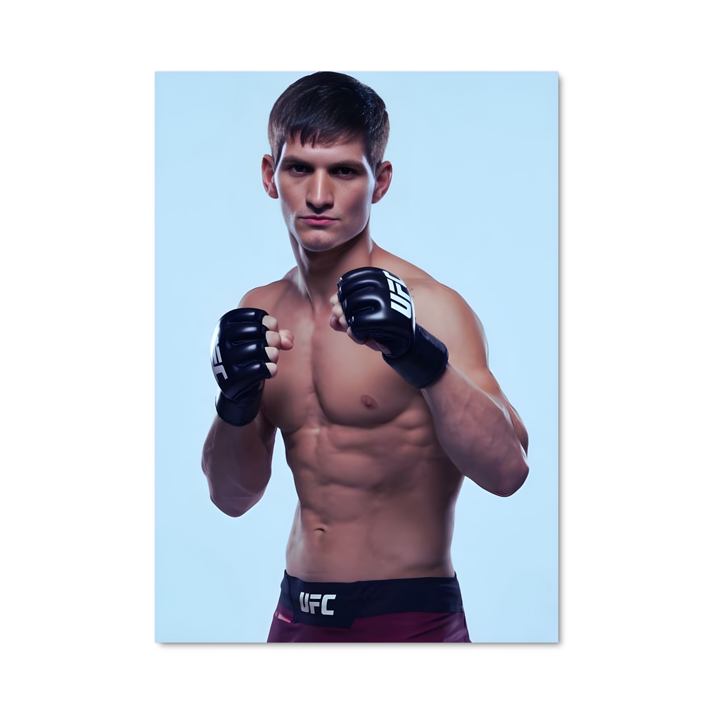 Poster Le Boxeur Étoile – affiche MMA